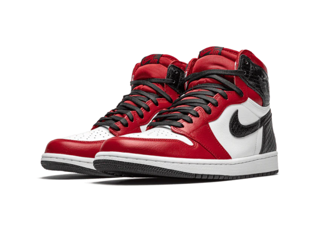 Air Jordan 1 Retro High Satin Snake Chicago