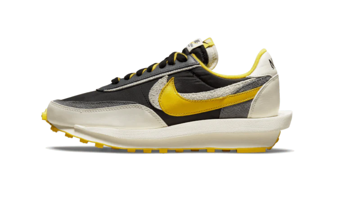 Nike LD Waffle Sacai Undercover Black Bright Citron