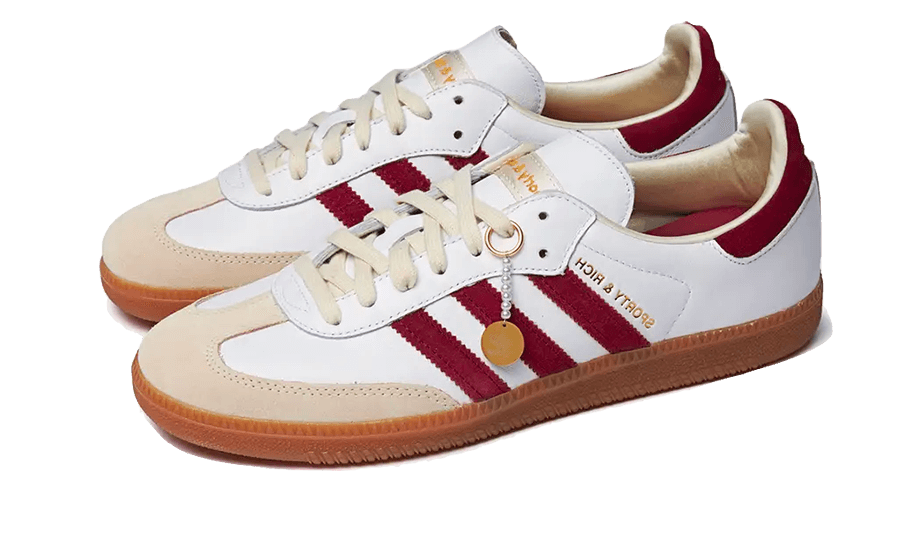 Adidas Samba OG Sporty & Rich White Core Burgundy